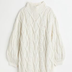 H&M knitted dress with slit